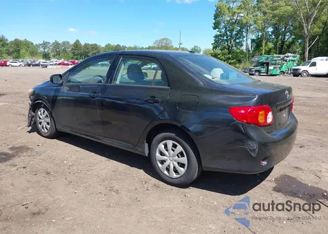 2009 Toyota Corolla Le z USA, uszkodzony, nr VIN 2T1BU40E39C026899